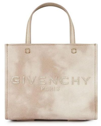 Givenchy Mini Washed G-tote - Natural