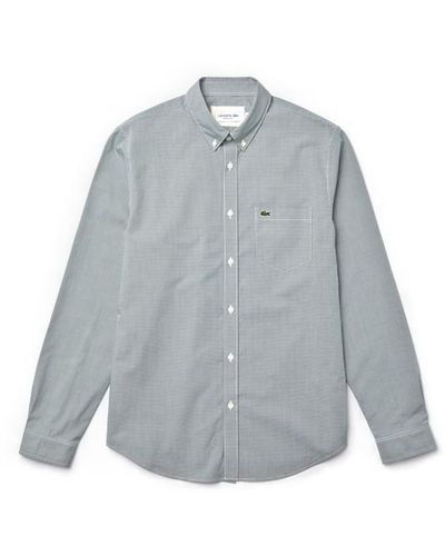 Lacoste Long Sleeve Shirt - Grey