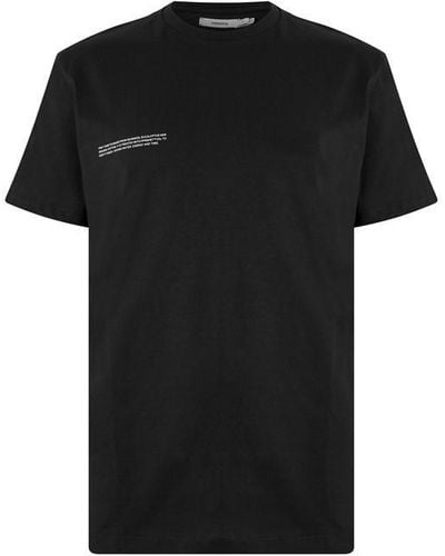 PANGAIA Organic Cotton T-shirt With Pprmint Tm - Black