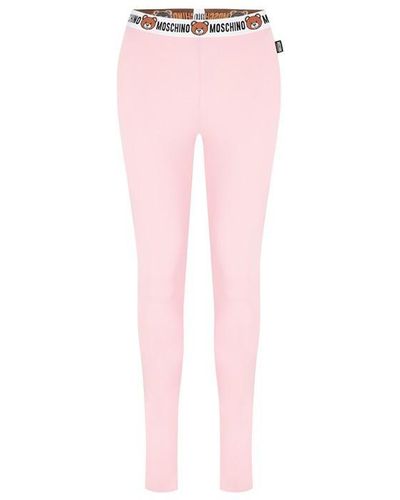 Moschino U-bear leggings - Pink