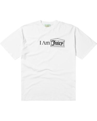 Aries X Juicy I Am Juicy T-shirt - White