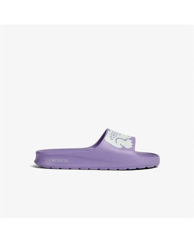 Lacoste Crocodile 2.0 Sliders - Purple