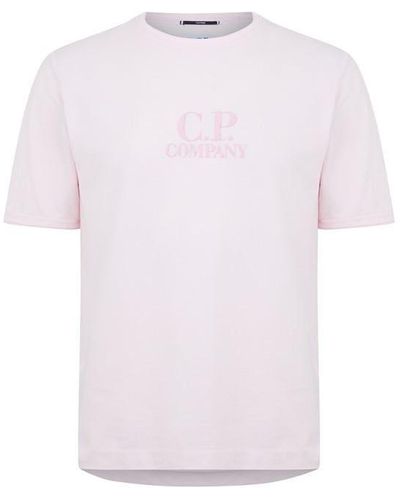 C.P. Company Cp Logo T-shirt Sn42 - Purple