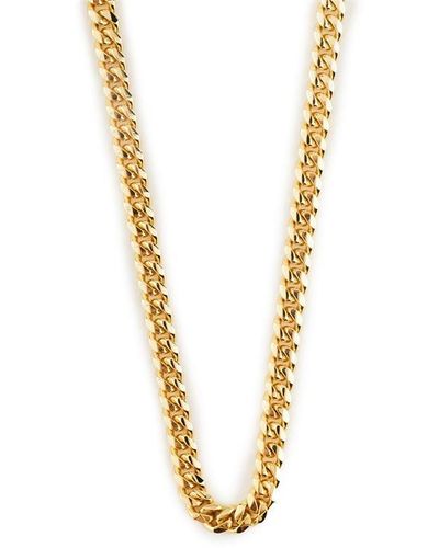 Serge Denimes Curb Chain Necklace - Metallic