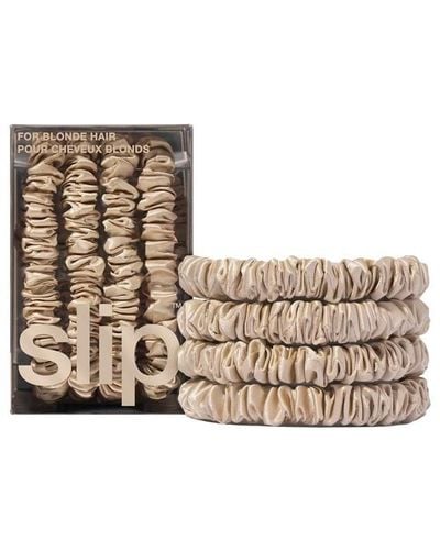 Slip Pure Silk Scrunchies - Natural
