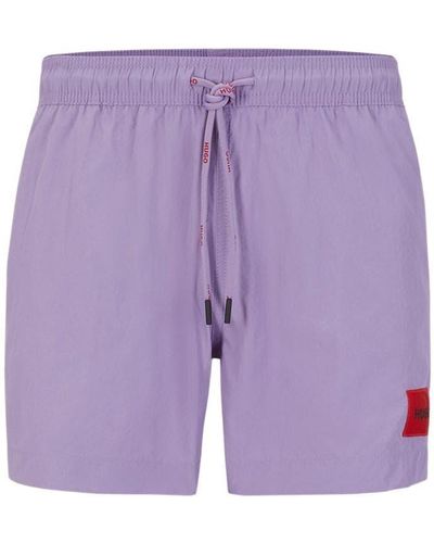 HUGO Dominica Swim Shorts - Purple