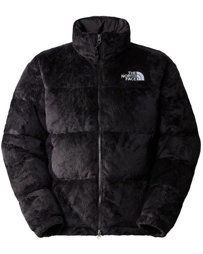 The North Face Versa Velour Nuptse Jacket - Black