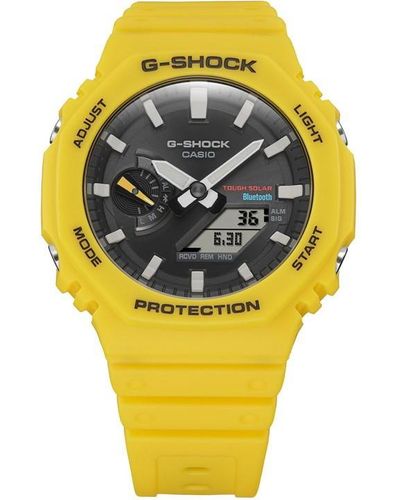 G-Shock Shock Ga-b2100c-9aer - Yellow