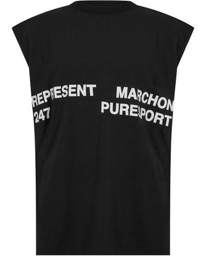 REPRESENT 247 247 X Puresport X Marchon Performance Vest - Black