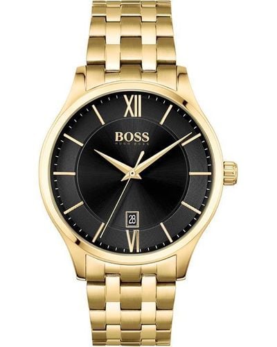 BOSS Elite Ip Bracelet Watch - Metallic