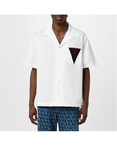 Valentino Short Sleeve Shirt - White