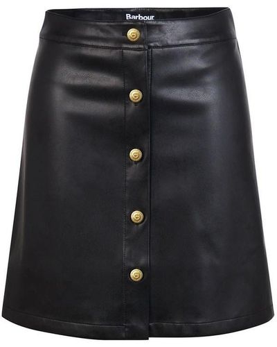 Barbour Napier Mini Skirt - Black