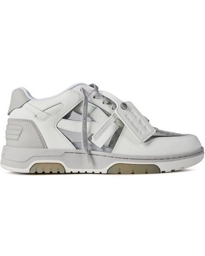 Off-White c/o Virgil Abloh Out Of Office Transparent Trainers - Grey