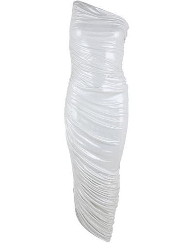 Norma Kamali Diana Gown Maxi Dress - White