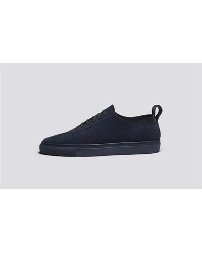 Grenson Trainer 1 Unlined - Blue