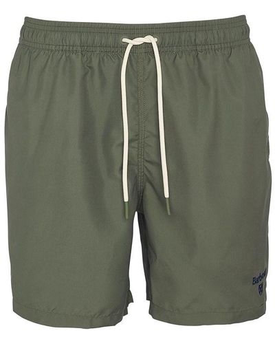 Barbour Logo Swim Shorts - Green