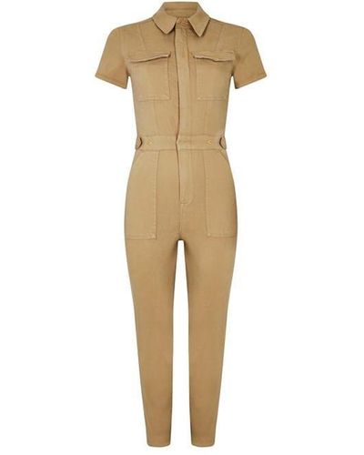 GOOD AMERICAN Fit For Success Jumpsuit - Natural