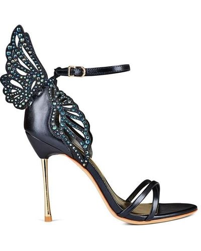 Sophia Webster Chiara Heeled Sandals - Black