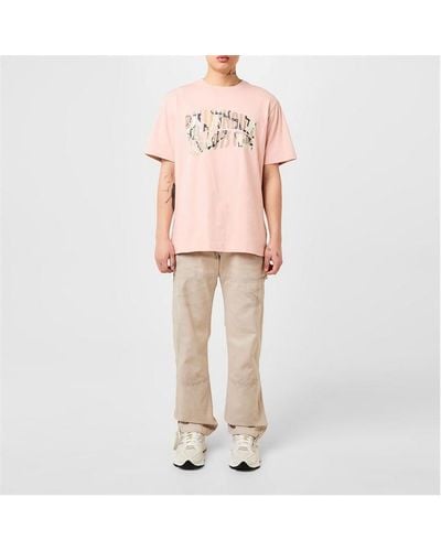 BBCICECREAM Camo Arch T-shirt - Pink