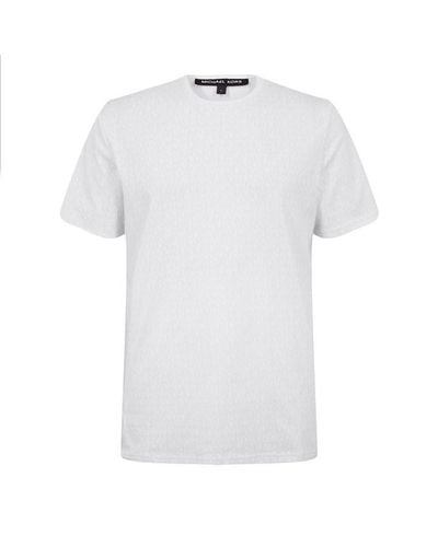 Michael Kors Signature Logo Cotton T-shirt - White