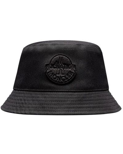 MONCLER X ROC NATION Twill Bucket Hat - Black