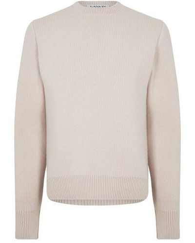 Lanvin Wool And Cashmere Jumper - Grey