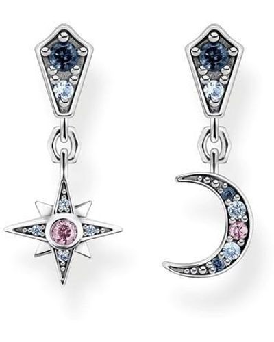 Thomas Sabo And Soul Sterling Earrings - Blue