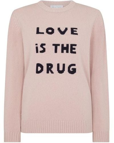 Bella Freud Bf Love Is The Drug Ld43 - Pink