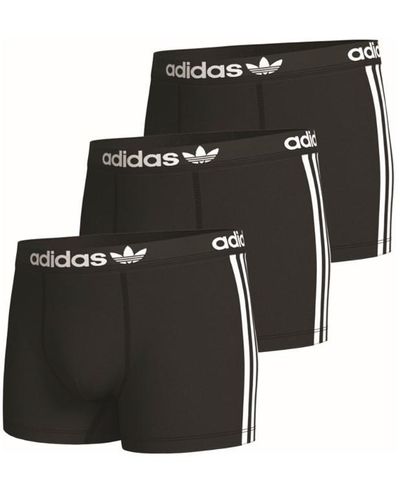 adidas Originals Adidas 3 Pack Boxers - Black