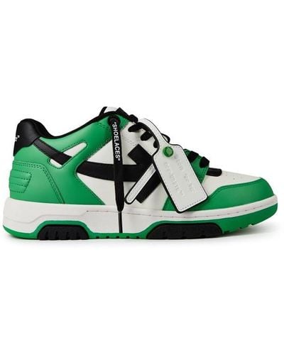 Off-White c/o Virgil Abloh Off Ooo Leather Sn42 - Green