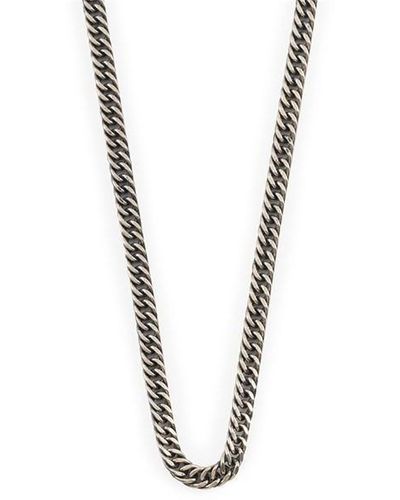 Serge Denimes Double Link Chain Necklace - Metallic