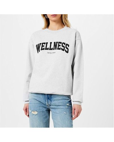 Sporty & Rich Wellness Sweatshirt - Grey