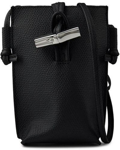 Longchamp Lcp Roseaupnecse Ld00 - Black