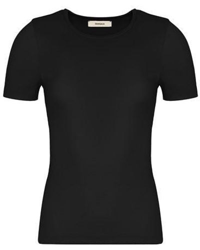 PANGAIA Lightweight Rib T-shirt - Black