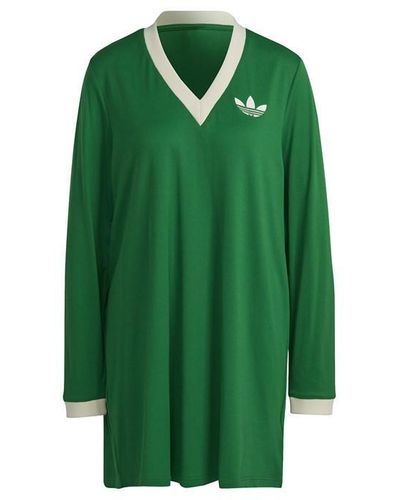 adidas Originals Adicolour 70s Cali Tee Dress - Green