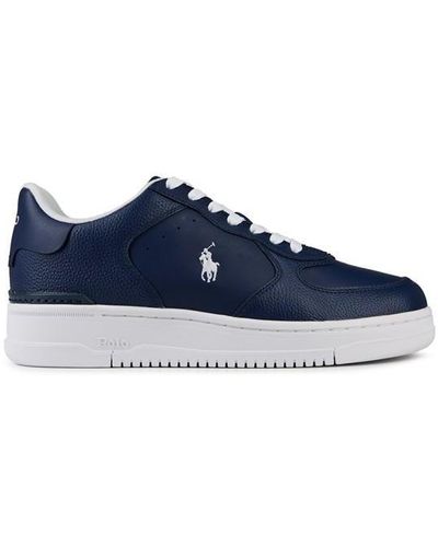 Polo Ralph Lauren Masters Court Trainers - Blue