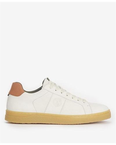 Barbour Reflect Runner Trainers - White