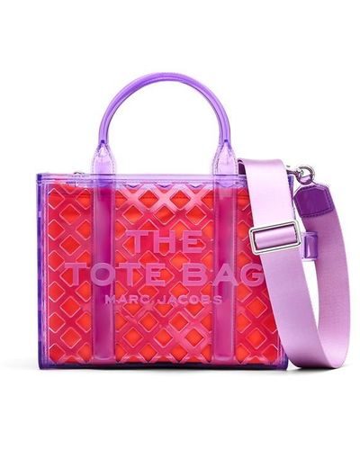 Marc Jacobs Marc Sml Jelly Tote Ld43 - Purple