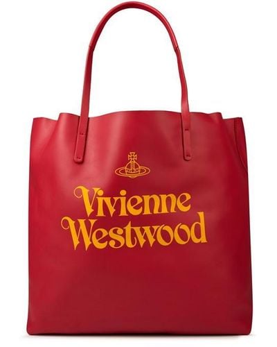 Vivienne Westwood Viv Studio Shopper Sn42 - Red
