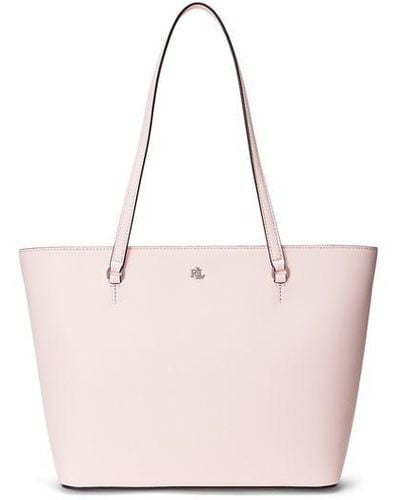 Lauren by Ralph Lauren Karly Shopper Medium Bag - Pink