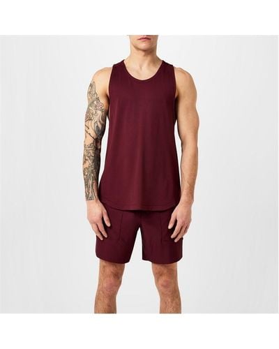lululemon License To Train Tank Top - Red