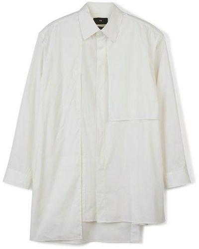 Y-3 Layered Long Sleeve Shirt - White