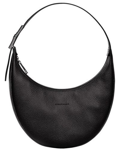 Longchamp Hobo Medium Handbag - Black
