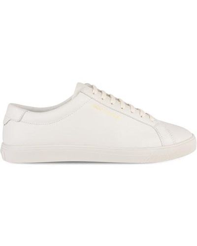 Saint Laurent Andy Trainers - White