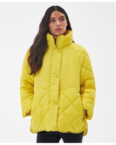 Barbour Parade Quilted Jacket - Yellow
