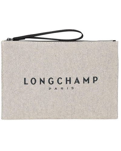 Longchamp Lcp Essntl T Clutch Ld42 - Metallic