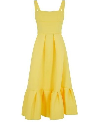 Rachel Gilbert Cora Dress - Yellow