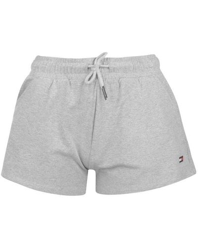 Tommy Hilfiger Flag Logo jogging Shorts - Grey