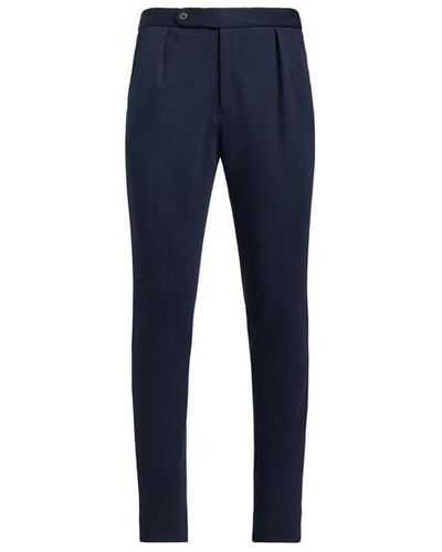 Polo Ralph Lauren Pleated Jersey Trousers - Blue