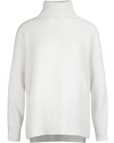Barbour Boulevard Knitted Jumper - White